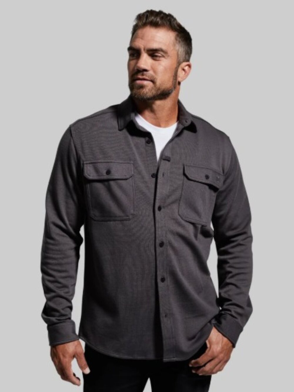 NWOT Born Primitive Woodsman Stretchy Flannel - Size Small - Color Black